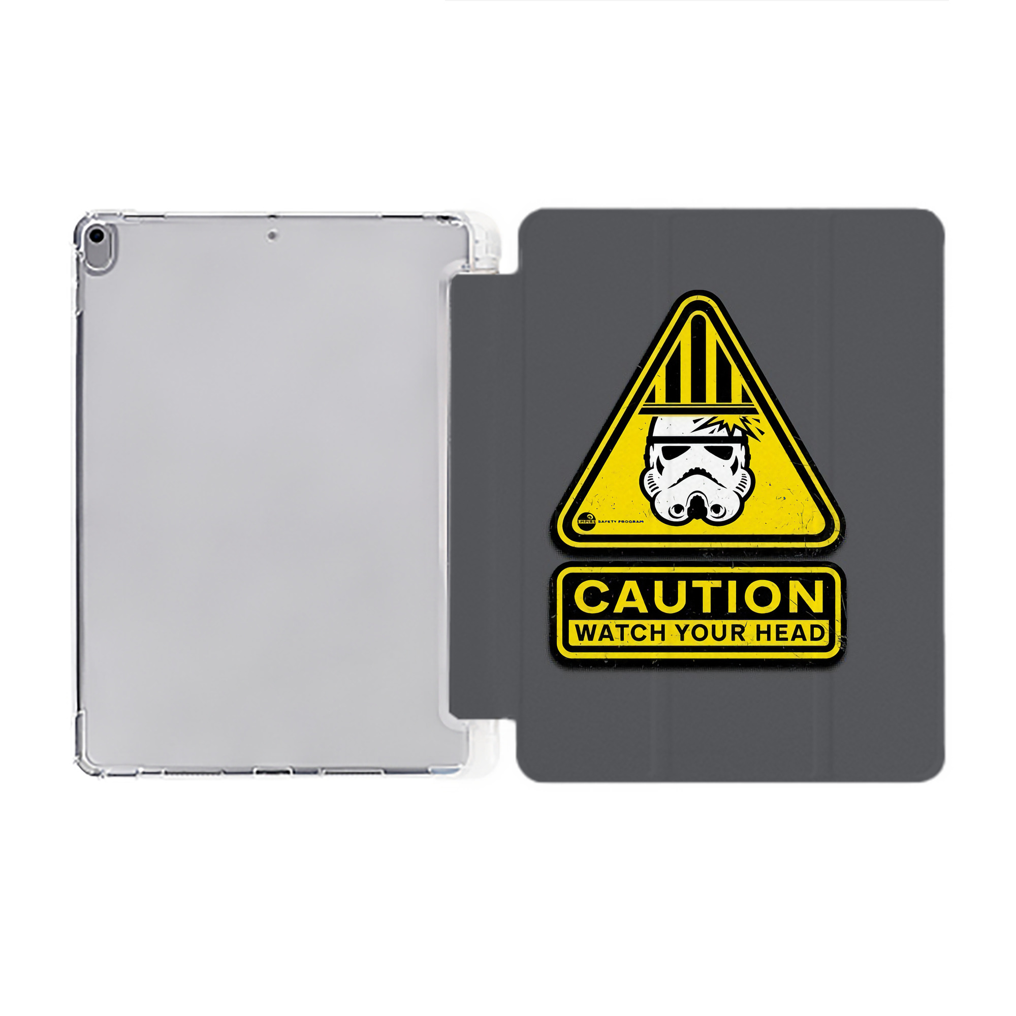 （画像用） スター・ウォーズ Star Wars IPad ケース ペン収納付き 三つ折りスタンド PUレザー×シリコン 対応機種9.5/10.5/10.9インチ